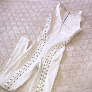 All White Jumpsuit